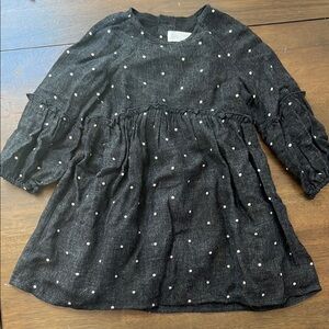 Zara girls dress long sleeves 18-24 Months